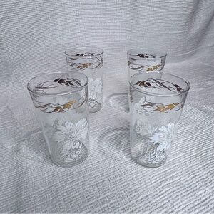 Vintage Federal Glass juice tumblers
 - Set of 4